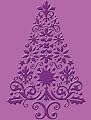 Cuttlebug A2 Embossing Folder: Lace Tree