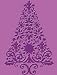 Cuttlebug A2 Embossing Folder: Lace Tree