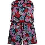 FULL TILT Chiffon Floral Womens Romper