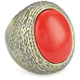 Beyond Rings Castaway Cabochon Coral Colored S