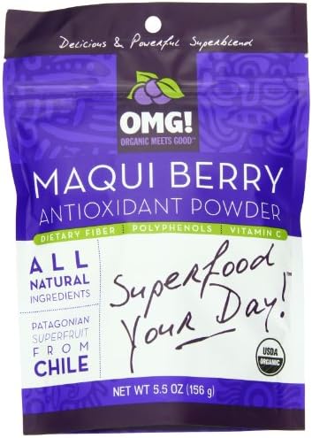 Organic Meets Good Antioxidant Powder, Maqui Berry, 5.5 Ounce (Pack of 12)