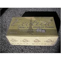 96 PC. Japanese Silver Hookah CHARCOAL COAL