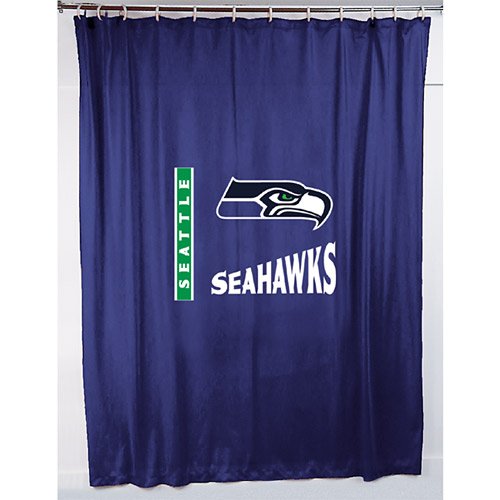 Sports Coverage Seattle Seahawks Shower Curtain