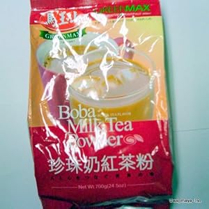 Greenmax – Boba Milk Tea Powder – Black Tea Flavor (24.5 Oz.)