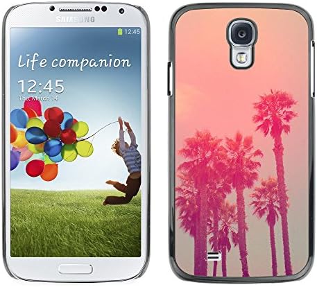 Paccase / Hard Protective Case Cover for - California Vignette La State Sea - Samsung Galaxy S4 I9500