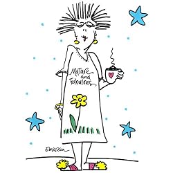 Mature & Fabulous - White Nightshirt in a Bag
