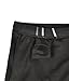 Showtime Men's Polyester Splice Swimsuit Jammer, Black, Small
