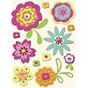 KandCompany Berry Sweet Florals Felt Stickers