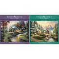 Ceaco Thomas Kinkade Puzzles 2 pk.