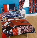 Cars Hornet And Mc Queen 66x72in Co-ordinating Curtains