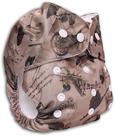 New Design Baby Pocket Cloth Diaper Covers with Adjustable Snaps For Fitted Nappy Prefolds