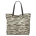 Merona&reg; Animal Print Canvas Tote - Brown