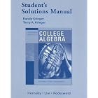 A Student's Solutions Manual for Graphical Approach to College Algebra by Randy Krieger and Terry A. Krieger
