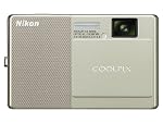 Nikon Coolpix S70 12.1MP Digital Camera with 3.5-inch OLED Touch Screen and 5x Wide Angle Optical Vibration Reduction (VR) Zoom (Champagne & Beige)