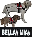 Produkt-Bild: BELLA// MIA// 2xLogos klein wei&szlig;/reflektierend f&uuml;r Julius K9&reg; / Logo Klettlogo Austauschlogo K-9 Powergeschirr + IDC (IDC Baby1 + IDC/Power Baby2/MiniMini/Mini/"0") - Format: 3 x 11 cm