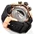 Invicta Men's 0361 Reserve Collection Venom Chronograph Black Polyurethane Watch from Invicta