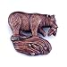 SPI 30760 Bear with Fish Doorknocker