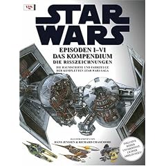 Star Wars Kompendium - Die Risszeichnungen. Episoden I-VI (Gebundene Ausgabe)