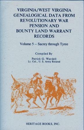 Virginia and West Virginia Genealogical Data from Revolutionary War Pension and Bounty Land Warrant Records: Sacrey-tyree