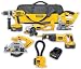 DeWalt DC6KTJA 18v. XRP Super 6-Kit Cordless Combo w/ DC330 Jig Saw