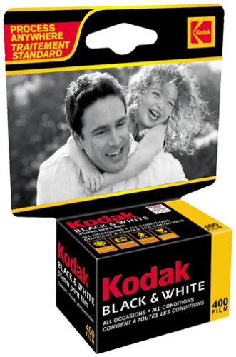Kodak Black & White 400 Speed 24 Exposure 35mm Film