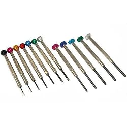 12 Precision Screwdrivers Watchmakers Optical Tools