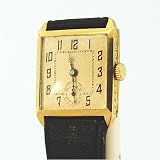 Omega 14k Solid Yellow Gold Vintage Watch, 1930's by Swiss