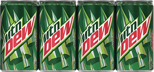 Mountain Dew Mini-Can (8 Count, 7.5 Fl Oz Each)