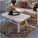 Cedar Log Coffee Table