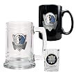 Dallas Mavericks 15oz Tankard, 15oz Ceramic Mug & 2oz Shot Glass Set - Primary Logo NBA Basketball