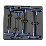 Snap-On 8 pc Hex Key Set MM AWSGM800
