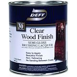 Deft 01104-8 Interior Lacquer, Clear Wood Finish