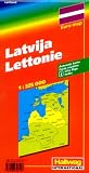  : Lettland 1 : 325 000: Stra&szlig;enkarte, Sehensw&uuml;rdigkeiten, Reiseinformationen, Index. Mit Stadt&uuml;bersichtsplan Riga