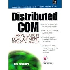 Distributed COM Application Development Using Visual Basic 6 (Prentice Hall series on Microsoft technologies)