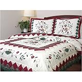 Green Vine Quilt - Full/Queen Size