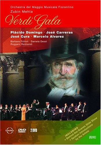 CD-Charts  DVD : Verdi Gala / Placido Domingo,Jose Carreras,Jose Cura,Marcelo Alvarez