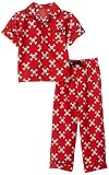 Paul Frank Boys 2-7 Pajama Set,Red,4/5