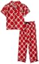 Paul Frank Boys 2-7 Pajama Set,Red,4/5