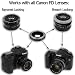 Fotodiox Lens Mount Adapter - Canon FD, New FD, FL Lens to Canon EOS Camera Adapter, for Canon EOS 1d, 1ds, 1ds Mark II, III, IV 5D, 5D Mark II, 7D, 10D, 20D, 30D, 40D, 50D, 60D, Rebel xt, xti, xs, xsi, t1i, t2i, 300D, 350D, 400D, 450D, 500D, 550D, 1000D