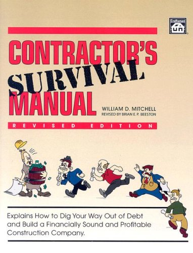 Contractors' Survival Manual - Mitchell - Craftsman Book Company - CR206 - ISBN: 1572181729 - ISBN-13: 9781572181724
