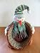 Christmas Plush Snowman Candy Bread or Cookie Basket