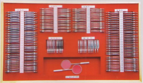 OTOOLWORLD Top Quality Trial Lens Set Metal Rings 232 PCS 36.5 MM Leather Wooden case eyeglass Try frame On Sale