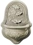 Euracast Model ADN9972T Tin Color Hummingbird Wall Fountain with Pump