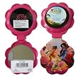 Disney Fairies Pop-up Travel Hairbrush - Tinker Bell & Friends Folding Hair Brush and Compact Mirror