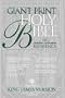 KJV Giant Print Reference Bible, Silver Edition