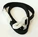 Sporting Goods : Black Flat Woven Break-Away Lanyard