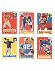 1956 Topps Archives Football Complete Set - 120 cards including George Blanda Frank Gifford YA Tittle (reprint set 1994)
