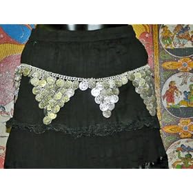 Tribal Coin Belts-gypsy Hippie Belly Dancer Hanging Coin Belt Tribal Boho