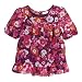 Toddler Girls' Xhilaration&reg; 3/4 Sleeve Georgette Top - Pink Floral &nbsp;