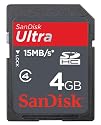 SANDISK SDHC Karte 4GB SecureDigital High Capacity Card Ultra (Original Handelsverpackung)